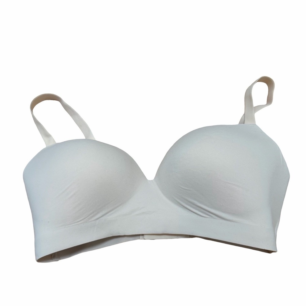 SOMA Womens Enbliss Wireless Everyday Bra Size 38D Beige Supportive Comfort